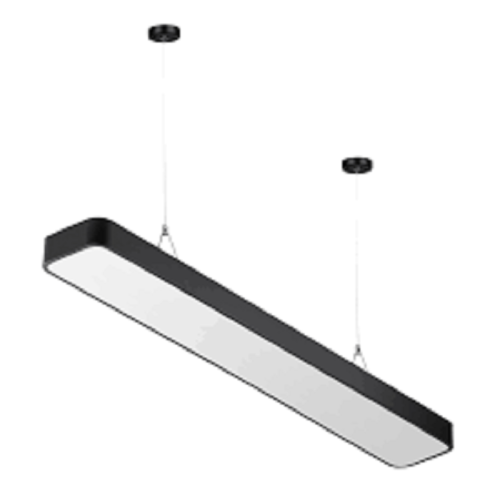 Светильник светодиодный (Люстра) Geometria ЭРА Block SPO-111-B-40K-060 60Вт 4000К 7200Лм IP40 Черный картинка 